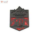 TANTRA Mountain Small Car Sticker - Durable & Stylish Auto Emblem for Vehicles - Customizable Designs - Easy Installation - Weather-Resistant & Long-Lasting Multicolor