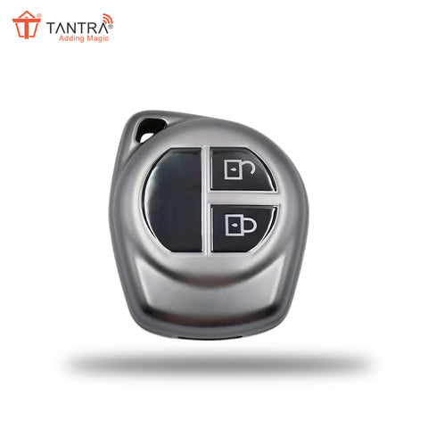 TANTRA Premium TPU Key Cover Compatible for Suzuki Swift | Ertiga | Wagonr | Celerio | Swift Dzire | Alto | Fronx | Breza | S Presso | Ignis 2 Button Remote Key Pack of 1