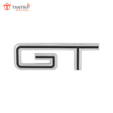 TANTRA Premium GT Metal Car Sticker - Durable & Stylish Auto Emblem for Vehicles - Customizable Designs - Easy Installation - Weather-Resistant & Long-Lasting