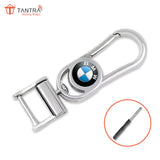 TANTRA Premium Metal Keychain Compatible With BMW Car- Stylish and Durable Car Accessory