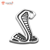 TANTRA Premium Snake Metal Car Sticker - Durable & Stylish Auto Emblem for Vehicles - Customizable Designs - Easy Installation - Weather-Resistant & Long-Lasting