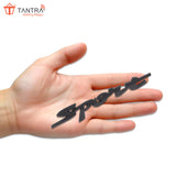 TANTRA Premium Sport Metal Car Sticker - Durable & Stylish Auto Emblem for Vehicles - Customizable Designs - Easy Installation - Weather-Resistant & Long-Lasting