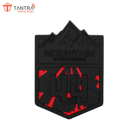 TANTRA Premium Mountain Metal Car Sticker - Durable & Stylish Auto Emblem for Vehicles - Customizable Designs - Easy Installation - Weather-Resistant & Long-Lasting