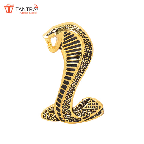 TANTRA Premium Snake Metal Car Sticker - Durable & Stylish Auto Emblem for Vehicles - Customizable Designs - Easy Installation - Weather-Resistant & Long-Lasting