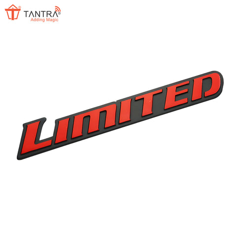 TANTRA Premium Limited Metal Car Sticker - Durable & Stylish Auto Emblem for Vehicles - Customizable Designs - Easy Installation - Weather-Resistant & Long-Lasting