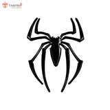 TANTRA  Premium Spider Metal Car Sticker - Durable & Stylish Auto Emblem for Vehicles - Customizable Designs - Easy Installation - Weather-Resistant & Long-Lasting Black SIA424