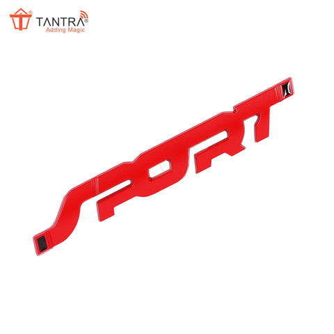 TANTRA Premium Sport Metal Car Sticker - Durable & Stylish Auto Emblem for Vehicles - Customizable Designs - Easy Installation - Weather-Resistant & Long-Lasting