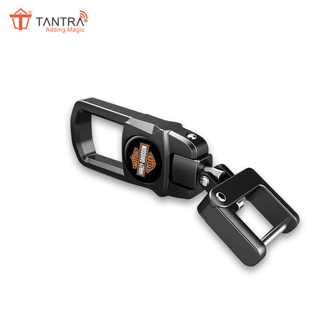 TANTRA Premium Metal Keychain Compatible With Harley Davidson Bike- Stylish and Durable Car Accessory