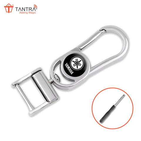 TANTRA Premium Metal Keychain Compatible With Yamaha Bike- Stylish and Durable Bike Accessory