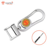 TANTRA Premium Metal Keychain Compatible With Royal Enfield  Bike- Stylish and Durable Bike Accessory