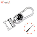 TANTRA Premium Metal Keychain Compatible With Nissan Car- Stylish and Durable Car Accessory