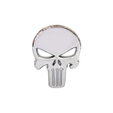 TANTRA Premium Skull Metal Car Sticker - Durable & Stylish Auto Emblem for Vehicles - Customizable Designs - Easy Installation - Weather-Resistant & Long-Lasting