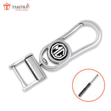 TANTRA Premium Metal Keychain Compatible With MG Car- Stylish and Durable Car Accessory