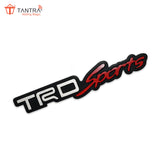 TANTRA Premium TrdSports Metal Car Sticker - Durable & Stylish Auto Emblem for Vehicles - Customizable Designs - Easy Installation - Weather-Resistant & Long-Lasting