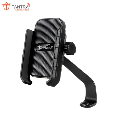 TANTRA S7B Mobile Holder for Bikes One Touch Technology Bike Mobile Holder for Maps and GPS Navigation, 360° Rotation