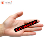 TANTRA Premium Automatic Metal Car Sticker - Durable & Stylish Auto Emblem for Vehicles - Customizable Designs - Easy Installation - Weather-Resistant & Long-Lasting