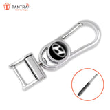 TANTRA Premium Metal Keychain Compatible With Hundai Car- Stylish and Durable Car Accessory