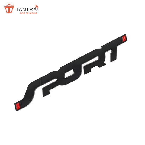 TANTRA Premium Sport Metal Car Sticker - Durable & Stylish Auto Emblem for Vehicles - Customizable Designs - Easy Installation - Weather-Resistant & Long-Lasting