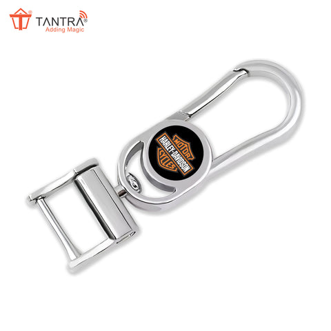 TANTRA Premium Metal Keychain Compatible With Harley Davidson Bike- Stylish and Durable Car Accessory