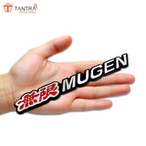 TANTRA Premium Mugen Metal Car Sticker - Durable & Stylish Auto Emblem for Vehicles - Customizable Designs - Easy Installation - Weather-Resistant & Long-Lasting