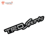 TANTRA Premium TrdSports Metal Car Sticker - Durable & Stylish Auto Emblem for Vehicles - Customizable Designs - Easy Installation - Weather-Resistant & Long-Lasting