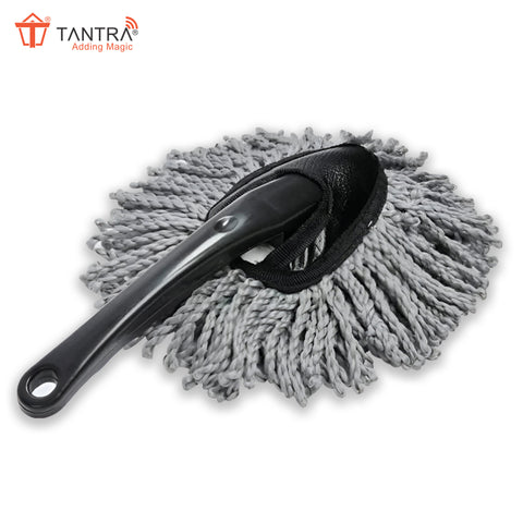 TANTRA Premium Soft Microfiber Mini Car Duster Brush – Ultimate Compact Interior Cleaner for a Pristine Finish