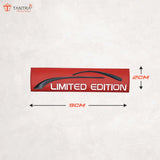 TANTRA Premium Limited Edition Metal Car Sticker - Durable & Stylish Auto Emblem for Vehicles - Customizable Designs - Easy Installation - Weather-Resistant & Long-Lasting Multicolor SIA444