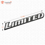 TANTRA Premium Limited Metal Car Sticker - Durable & Stylish Auto Emblem for Vehicles - Customizable Designs - Easy Installation - Weather-Resistant & Long-Lasting