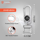 TANTRA Premium Metal Keychain Compatible With Mahindra Car- Stylish and Durable Car Accessory