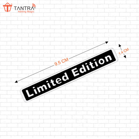 TANTRA Premium Limited Edition Metal Car Sticker - Durable & Stylish Auto Emblem for Vehicles - Customizable Designs - Easy Installation - Weather-Resistant & Long-Lasting