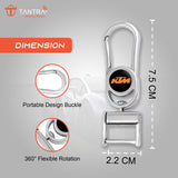 TANTRA Premium Metal Keychain Compatible With KTM Bike- Stylish and Durable Bike Accessory