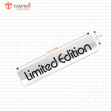 TANTRA Premium Limited Metal Car Sticker - Durable & Stylish Auto Emblem for Vehicles - Customizable Designs - Easy Installation - Weather-Resistant & Long-Lasting