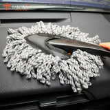 TANTRA Premium Soft Microfiber Mini Car Duster Brush – Ultimate Compact Interior Cleaner for a Pristine Finish