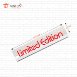 TANTRA Premium Limited Metal Car Sticker - Durable & Stylish Auto Emblem for Vehicles - Customizable Designs - Easy Installation - Weather-Resistant & Long-Lasting