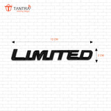 TANTRA Premium Limited Metal Car Sticker - Durable & Stylish Auto Emblem for Vehicles - Customizable Designs - Easy Installation - Weather-Resistant & Long-Lasting