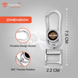 TANTRA Premium Metal Keychain Compatible With Harley Davidson Bike- Stylish and Durable Car Accessory