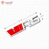 TANTRA Premium VRS Metal Car Sticker - Durable & Stylish Auto Emblem for Vehicles - Customizable Designs - Easy Installation - Weather-Resistant & Long-Lasting