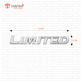 TANTRA Premium Limited Metal Car Sticker - Durable & Stylish Auto Emblem for Vehicles - Customizable Designs - Easy Installation - Weather-Resistant & Long-Lasting