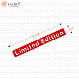 TANTRA Premium Limited Edition Metal Car Sticker - Durable & Stylish Auto Emblem for Vehicles - Customizable Designs - Easy Installation - Weather-Resistant & Long-Lasting