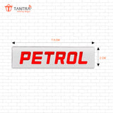 TANTRA Premium Petrol Metal Car Sticker - Durable & Stylish Auto Emblem for Vehicles - Customizable Designs - Easy Installation - Weather-Resistant & Long-Lasting