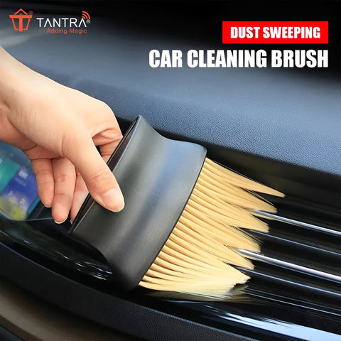 TANTRA Car Interior AC Vents Cleaning Brush – Precision Brush for Dust & Debris Removal