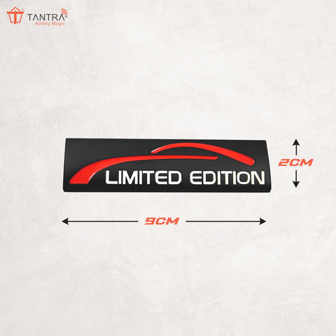 TANTRA Premium Limited Edition Metal Car Sticker - Durable & Stylish Auto Emblem for Vehicles - Customizable Designs - Easy Installation - Weather-Resistant & Long-Lasting Multicolor SIA443