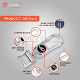 TANTRA Premium Metal Keychain Compatible With Mahindra Bike- Stylish and Durable Bike Accessory