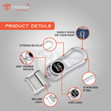 TANTRA Premium Metal Keychain Compatible With Suzuki Bike- Stylish and Durable Bike Accessory