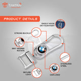 TANTRA Premium Metal Keychain Compatible With BMW Bike- Stylish and Durable Bike Accessory