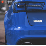 TANTRA Premium Limited Metal Car Sticker - Durable & Stylish Auto Emblem for Vehicles - Customizable Designs - Easy Installation - Weather-Resistant & Long-Lasting