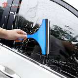 TANTRA Compact Car Glass Cleaning Wiper – Ultimate Small Tool for Streak-Free Windshield and Window Care (Blue)