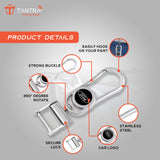 TANTRA Premium Metal Keychain Compatible With Ford Car- Stylish and Durable Car Accessory