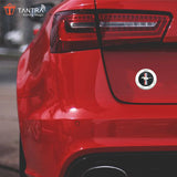 TANTRA Premium GT Metal Car Sticker - Durable & Stylish Auto Emblem for Vehicles - Customizable Designs - Easy Installation - Weather-Resistant & Long-Lasting