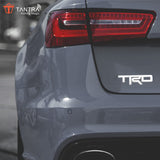 TANTRA Premium TRD Metal Car Sticker - Durable & Stylish Auto Emblem for Vehicles - Customizable Designs - Easy Installation - Weather-Resistant & Long-Lasting